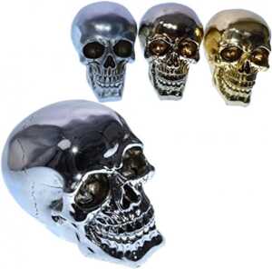 OOTB Spardose mit Schloss Totenkopf ca. 15 cm