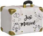 OOTB Spardose Reisekoffer Just married