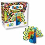 PlayMais MOSAIC 3D Peacock, zum Basteln, Kleben und...