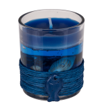 OOTB Gel-Wachskerze im Glas mit Sisal-Meeresdeko