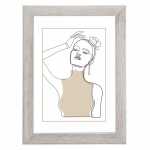 Holzrahmen Kopenhagen taupe 20x30cm FSC100%, hama