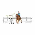 Schleich Farm World Team Roping mit Cowgirl