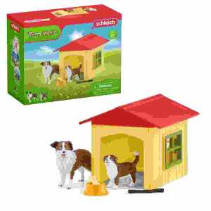 Schleich Farm World Hundehütte