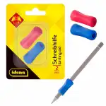 Idena Schreibhilfe 2er blau pink für Rechts- und...