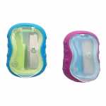 Idena Anspitzer gummiert mit Deckel 2er, f Stifte mit 8...