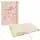 Notizbuch Sparkle rosé kariert 140 x 200 mm, 192 Seiten, 100 g,
