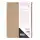 Notizbuch Glitter champagner kariert, 140 x 200 mm, 192 Seiten, 100 g,