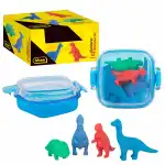 Radierer in Box 4 Dinosaurier, Radiergummis in Form von...