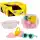 Radierer in Box 4 Fashion, Radiergummis in Form Fashion Accessoires