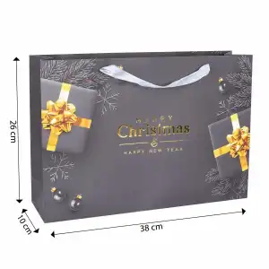 Idena Geschenktasche WH 26x38x10cm FSC-Mix, Landscape L