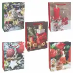 Idena Geschenktasche WH matt 35x25x9cm FSC-Mix, classic