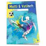 Mutti und Vatiheft A6 Fußball 48 Seiten liniert,...