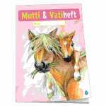 Mutti und Vatiheft A6 Pferde 48 Seiten liniert, Trötsch