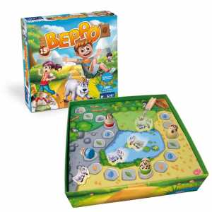 Kinderspiel Beppo der Bock Neuauflage, 2 - 4 Spieler,
