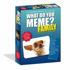 Partyspiel What Do You Meme? Family Edition, Deutsche Ausgabe