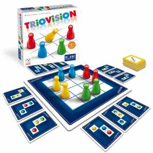 Brettspiel Triovision Neu, 1 - 6 Spieler, ab 7 Jahren,