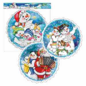 Fensterbild Schneemann 4260500165180