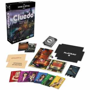 Brettspiel Cluedo Escape Verrat in der Villa, Krimi- und Rätselspiel,