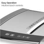 Aktenvernichter X312-Slimline P3 Sicherheitsstufe P3, bis zu 12 Seiten