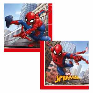 Servietten 33x33cm SPIDER-MAN FSC-Mix, 20er,, Procos