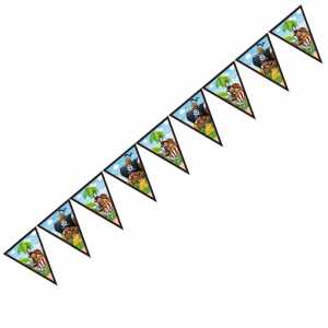 Flaggenbanner Piraten 9er FSC-Mix, Procos