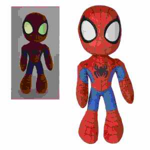 Disney Marvel Spidey Plüsch 25cm, Spidey mit GID-Augen
