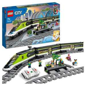 LEGO City Personen-Schnellzug, ab 7 Jahren, 4x LR03 enthalten,