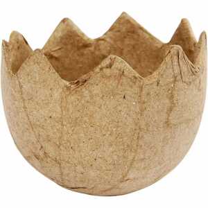 Eierschale Rohling D50mm natur Pappmache, Creativ Company