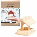 Bausatz Holz-Vogelhaus 11,5x12,5cm natur, Creativ Company