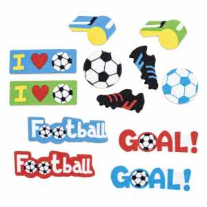 Sticker Fußball Moosgummi, Glorex