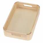 Tablett mit Griff 29x19x6cm, Glorex