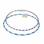 Hula-Hoop Ø ca. 80cm Glittereffekt Lila/Blau