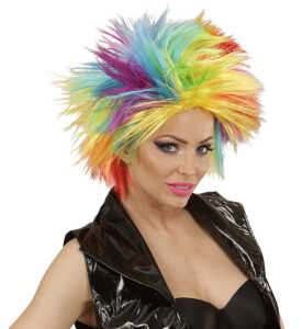 Perücke Rainbow Punk 8003558044030