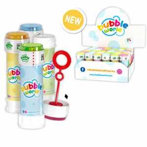 Seifenblasen 60ml mit Spiel 4fach sortiert, B&G