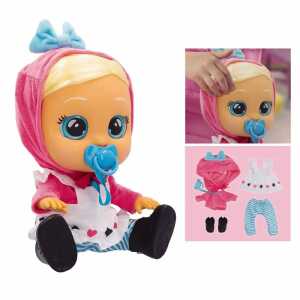 Cry Babies Puppe Dressy Alice Storyland 30cm, Spielpuppe mit Funktion
