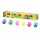 Fingerfarben 6x 120ml je 1x Fingerfarbe rosa, rot, lila, hellblau,grün