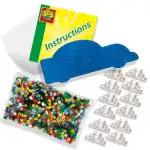 Bügelperlen-Set BEEDZ Auto 1400er, SES