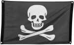 Fahne Polyester 60x90cm Piraten Classic, Boland
