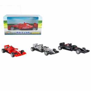 Formel Rennwagen 13cm 3fach sortiert, mit Freilauf, ab 3 Jahren