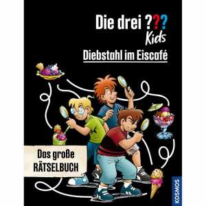 Die drei ??? Kids Diebstahl im Eiscafé, Rätselbuch