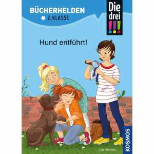 Die drei !!! Hund entführt!, Bücherhelden 2. Klasse,, Abenteuerbuch