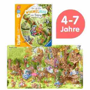tiptoi Die große Wimmelreise der Tiere, ab 4 Jahren,, Ravensburger