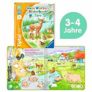 tiptoi Mein Wörter Bilderbuch Tiere, ab 3 Jahren,, Ravensburger