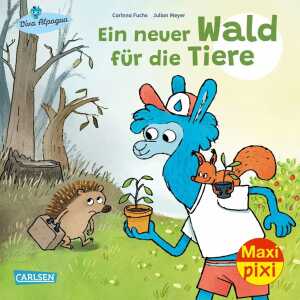 Maxi Pixi 407 Ein neuer Wald für die Tiere, Miniaturbuch