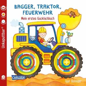Baby Pixi Unkaputtbar 115 Bagger, Traktor. . ., Bilderbuch