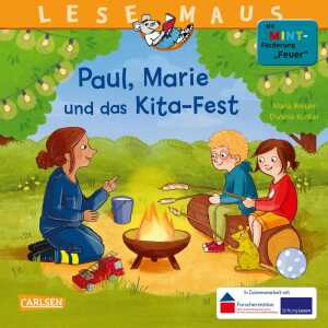 LESEMAUS 184 Paul, Marie und das Kita-Fest, Bilderbuch
