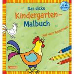 Das dicke Kindergarten Malbuch, Wimmelbilderbuch