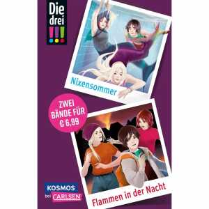Die drei !!!: Doppelband Enthält die Bände, Nixensommer Flammen