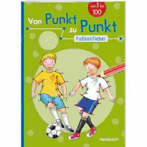 Von Punkt zu Punkt Fußballfieber, 32 Seiten, ab 7 Jahren,