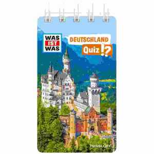 WAS IST WAS Quiz Deutschland, Quizblock,, 80 Seiten, ab 8 Jahren